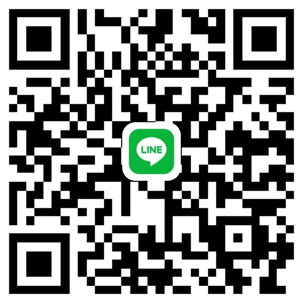 Contact us via Line application by scanning QR Code